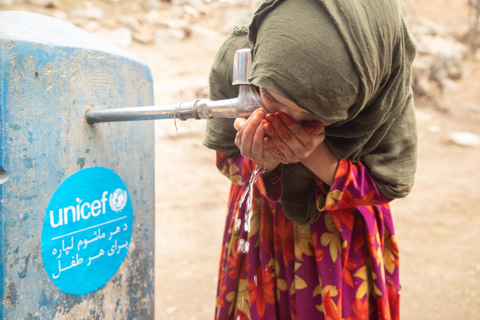 یونیسف: در سه سال گذشته ۱.۵ میلیون نفر در افغانستان به آب دسترسی پیدا کرده‌اند