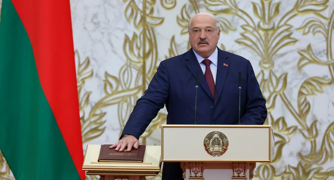 لوکاشنکو برای بار هفتم به عنوان رئیس‌جمهور بلاروس سوگند یاد کرد