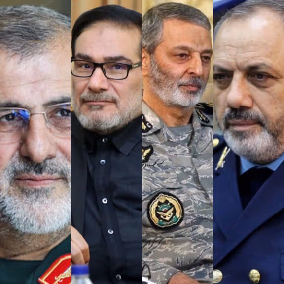 فرماندهان ارشد جمهوری اسلامی که در حمله اسرائیل و امریکا کشته شدند