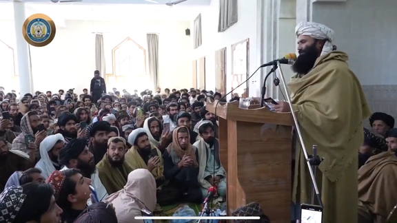 سراج الدین حقاني: امریکایان مو د کوتک په زور باسلي، ځکه مو حکومت په رسمیت نه پيژني