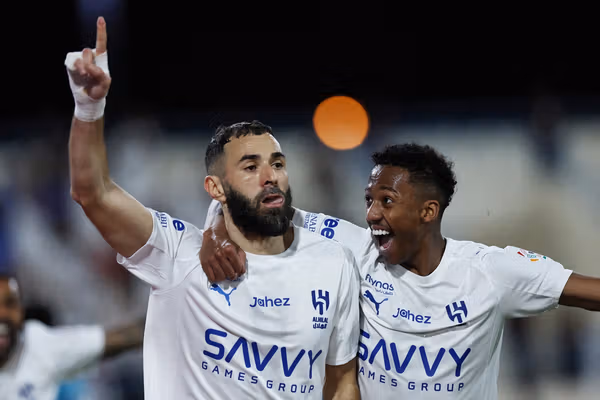 شروع درخشان در باشگاه جدید؛ کریم بنزما در نخستین بازی برای الهلال هتتریک کرد