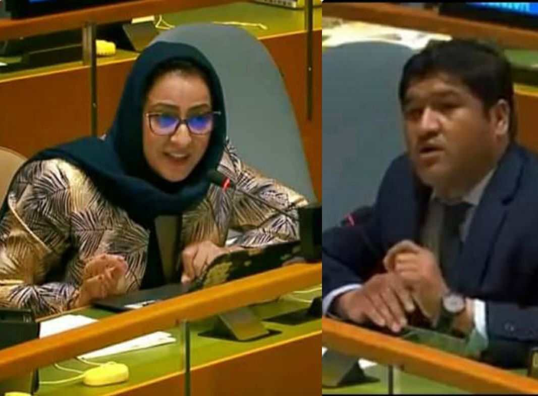 ناهید فرید و مهدی راسخ در نشست پارلمانی سازمان ملل: طالبان را به رسمیت نشناسید