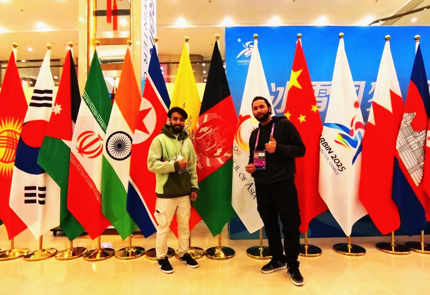 ورزشکاران اسنوبورد افغانستان پس از دو سال، در رقابت‌های بین‌المللی چین شرکت می‌کنند