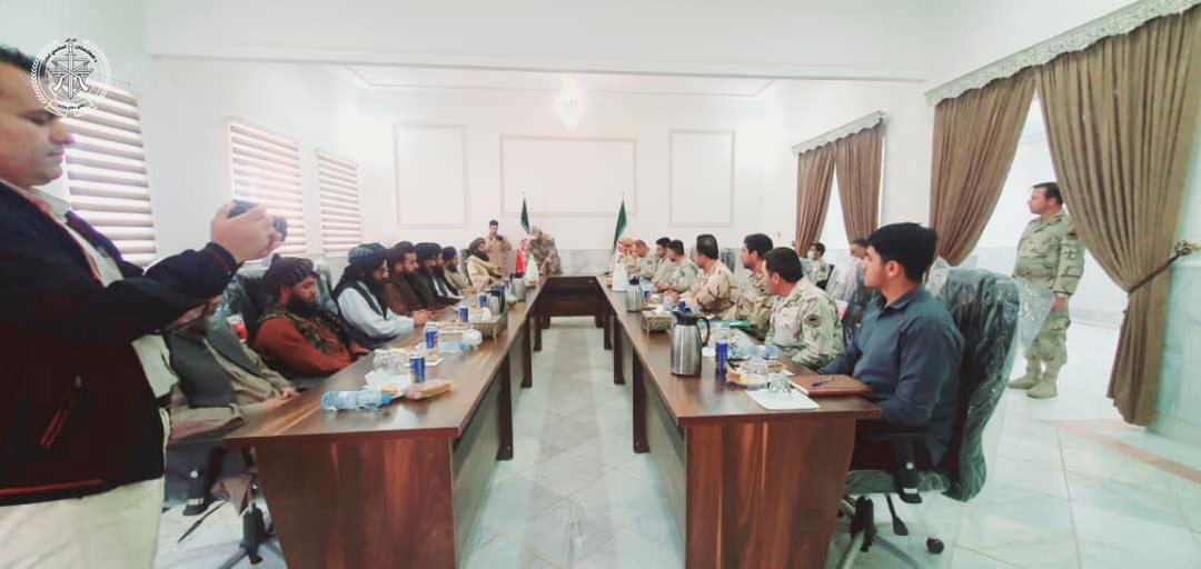 مرزبانان طالبان و ایران برای حل منازعات مرزی دیدار و گفت‌وگو کردند