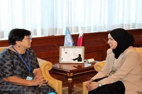 UNAMA Chief, Qatar's Representative To UN Discuss Stability in Afghanistan