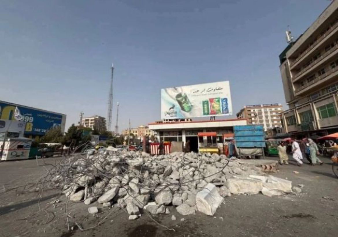 Civil Society Condemns Taliban For Demolishing Statue Of Famed Turkic Poet In Balkh