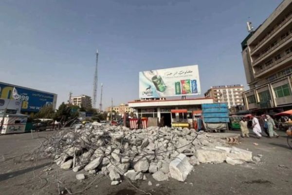 Civil Society Condemns Taliban For Demolishing Statue Of Famed Turkic Poet In Balkh