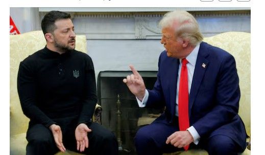زلنسکی: حاضرم باز هم با ترامپ دیدار کنم 