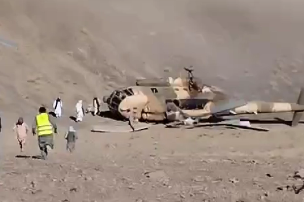 په غور کې د طالبانو د دفاع وزارت یوه چورلکه راپرېوتې ده