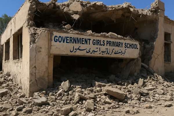 د خیبر پښتونخوا په لکي مروت کې پاکستاني طالبانو د نجونو یو ښوونځی په بمونو الوځولی