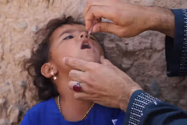 منظمة الصحة العالمية: ارتفاع عدد الإصابات بشلل الأطفال في أفغانستان إلى 15 حالة