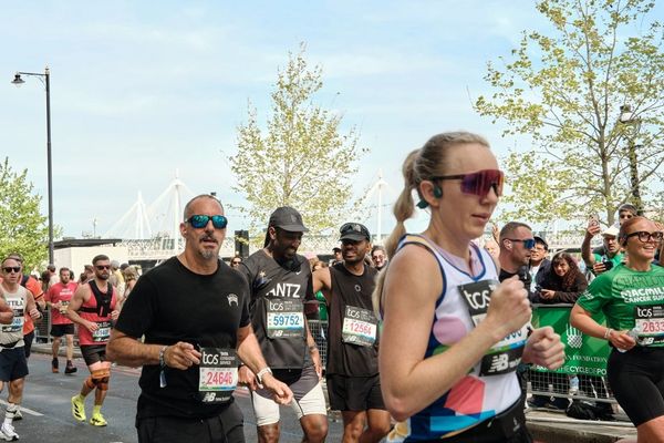 امام اسماعیلیان جهان در ماراتن لندن شرکت کرد