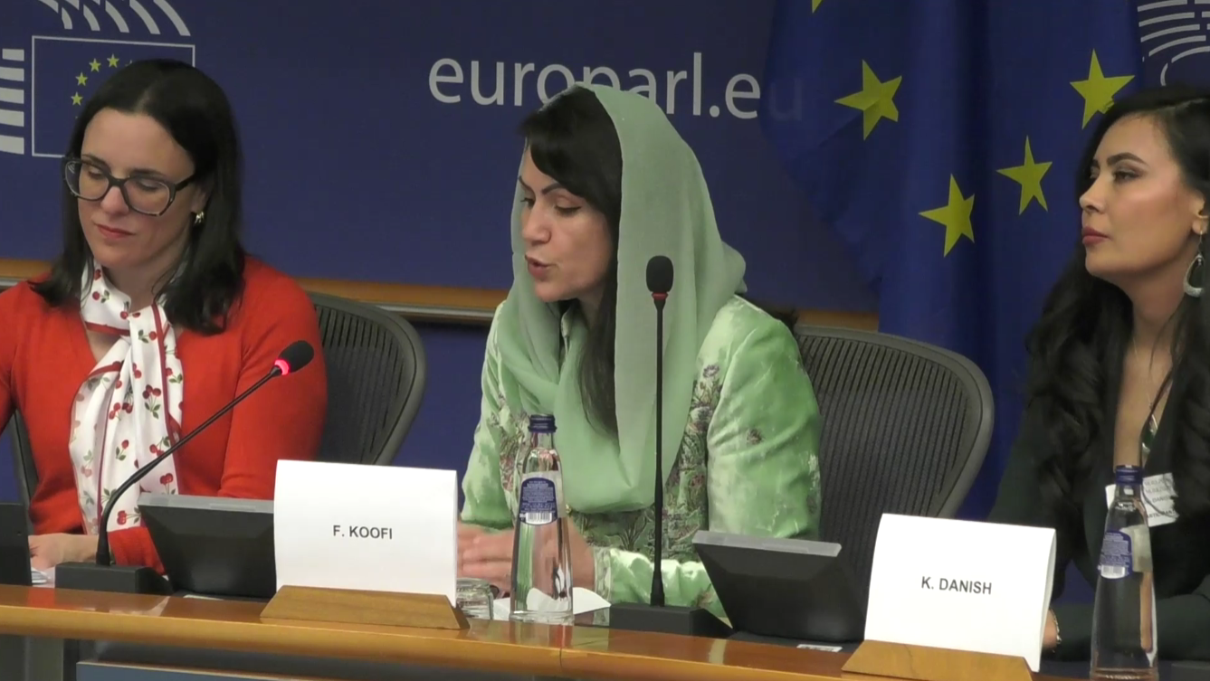 فوزیه کوفی از اتحادیه اروپا خواست برای پایان نقض حقوق بشر به طالبان فشار بیاورد