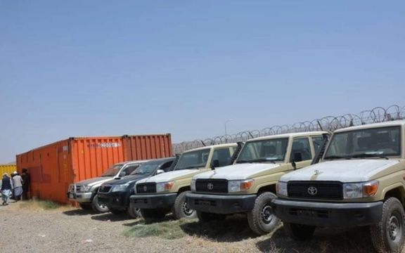 باختر: وزارت دفاع طالبان هشت موتر تیز رفتار را برای حفاظت از سرحدات به هرات فرستاد