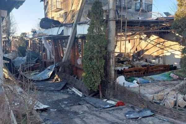 روسیه میگوید ۲۴ نفر در حمله پهپادی اوکراین در خرسون کشته شدند