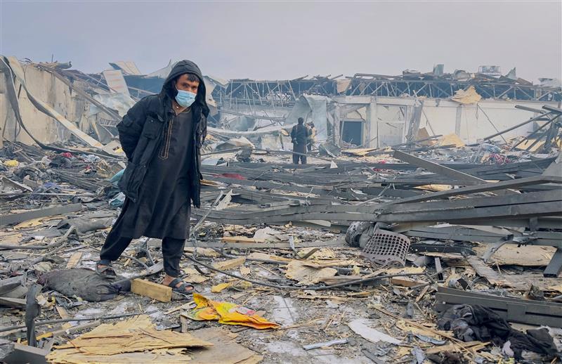 یوناما می‌گوید درمانگاه معتادان در کابل از حمله پاکستان «متاثر شده است»