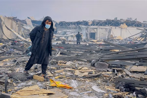 یوناما میگوید درمانگاه معتادان در کابل از حمله پاکستان «متاثر شده است»