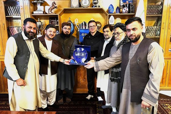 فدراسیون خوش بدرقه بود؛ مراسم تقدیر از مجید مرتضایی در کابل برگزار شد