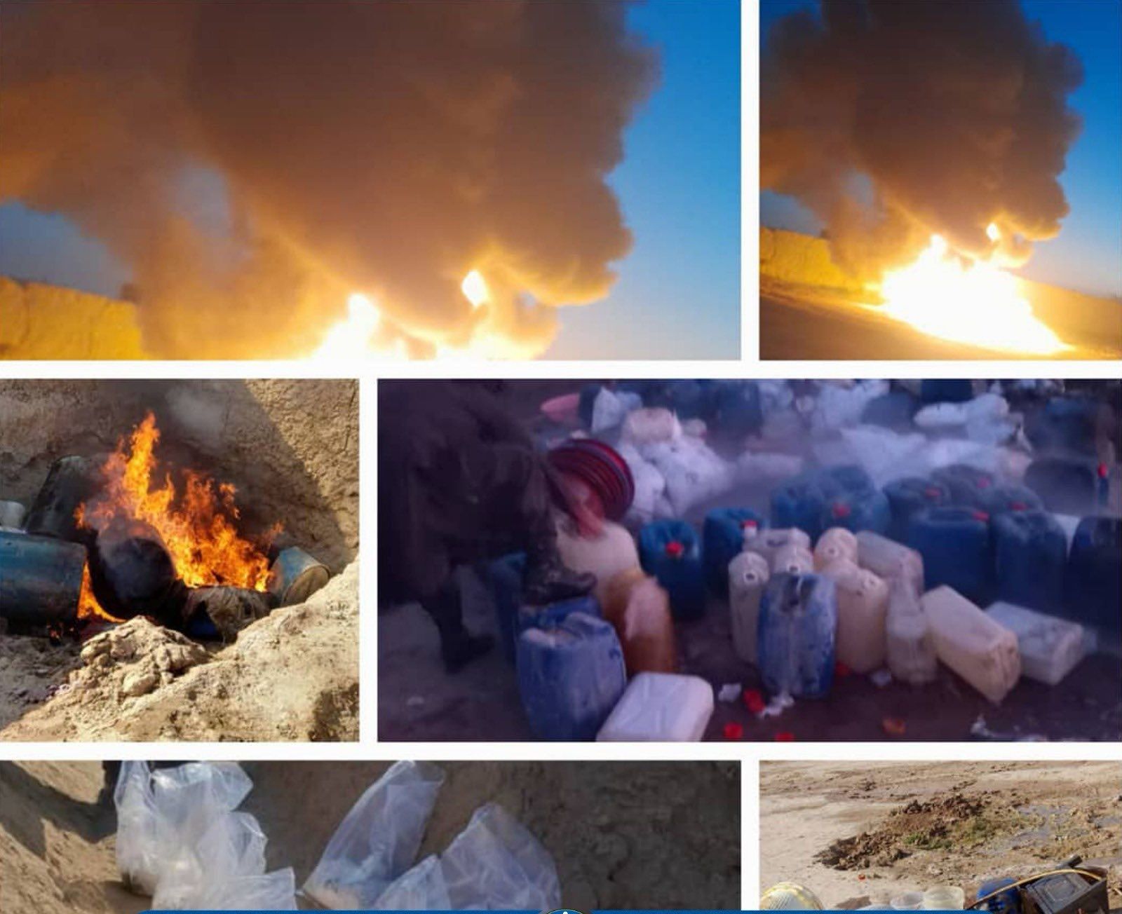 طالبان: په فراه کې د نشه‌يي توکو د پروسس دوه فابریکې کشف او ویجاړې شوې