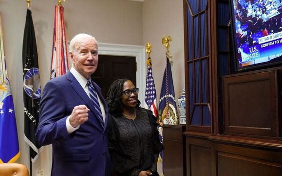 اولین زن سیاهپوست قاضی دادگاه عالی امریکا شد