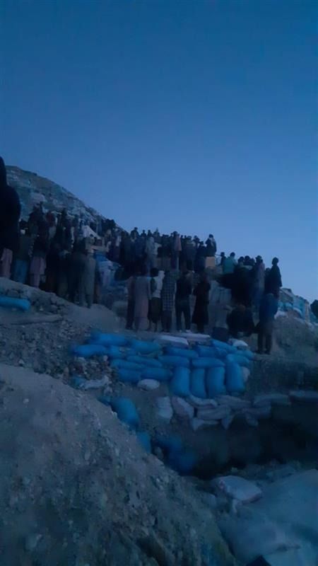 سه کارگر معدن در شکی بدخشان زیر آوار گیر ماندند