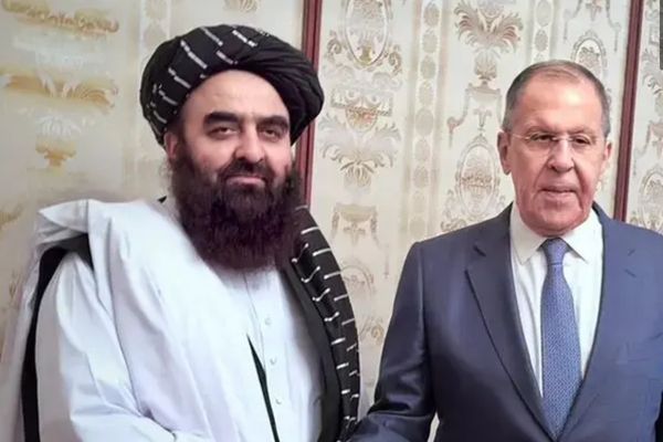 Russian & Taliban Foreign Ministers Meet On Sidelines of Moscow Summit