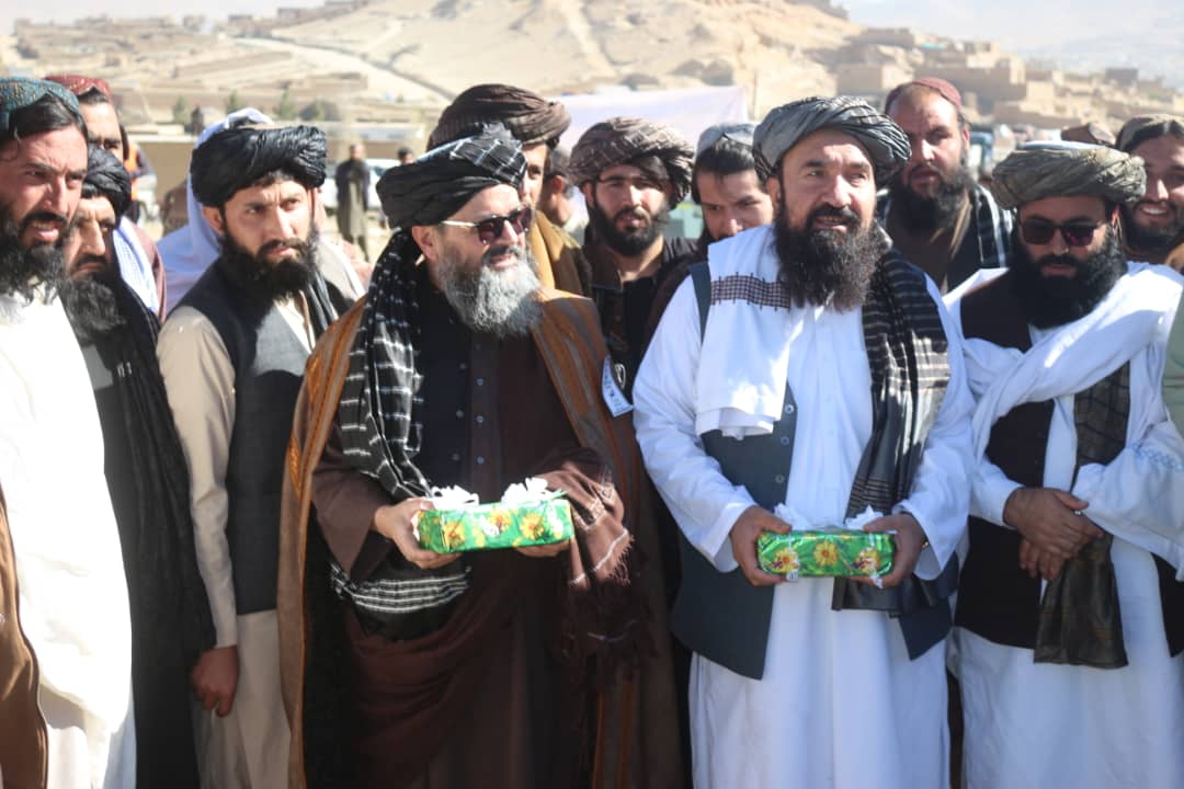 د میدانښار له لارې د کابل ـ بامیانو سړک د ۵۷۰ میلیونه افغانیو په لګښت د رغونې چارې پیل شوې