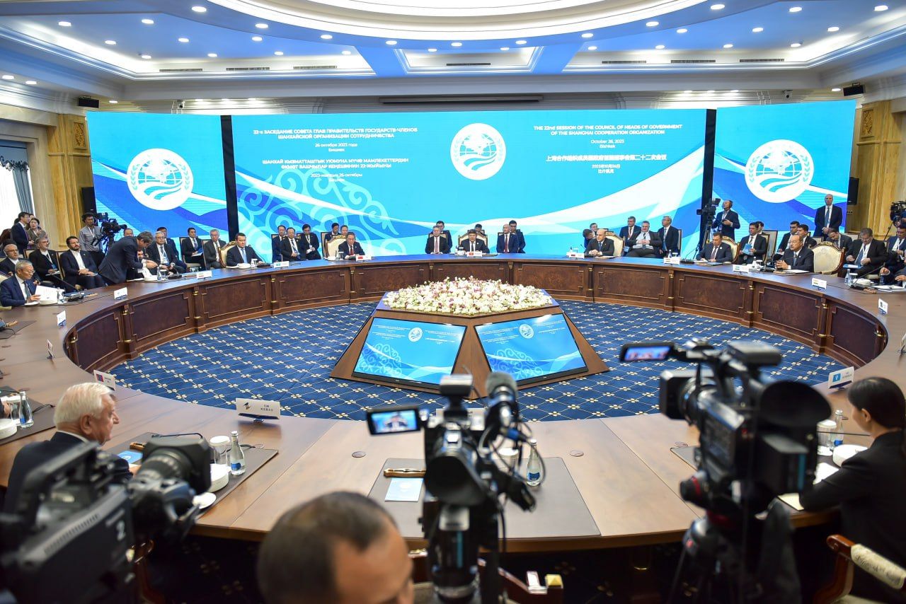 نشست نخست‌وزیران کشورهای عضو سازمان همکاری شانگهای در بیشکک برگزار شد