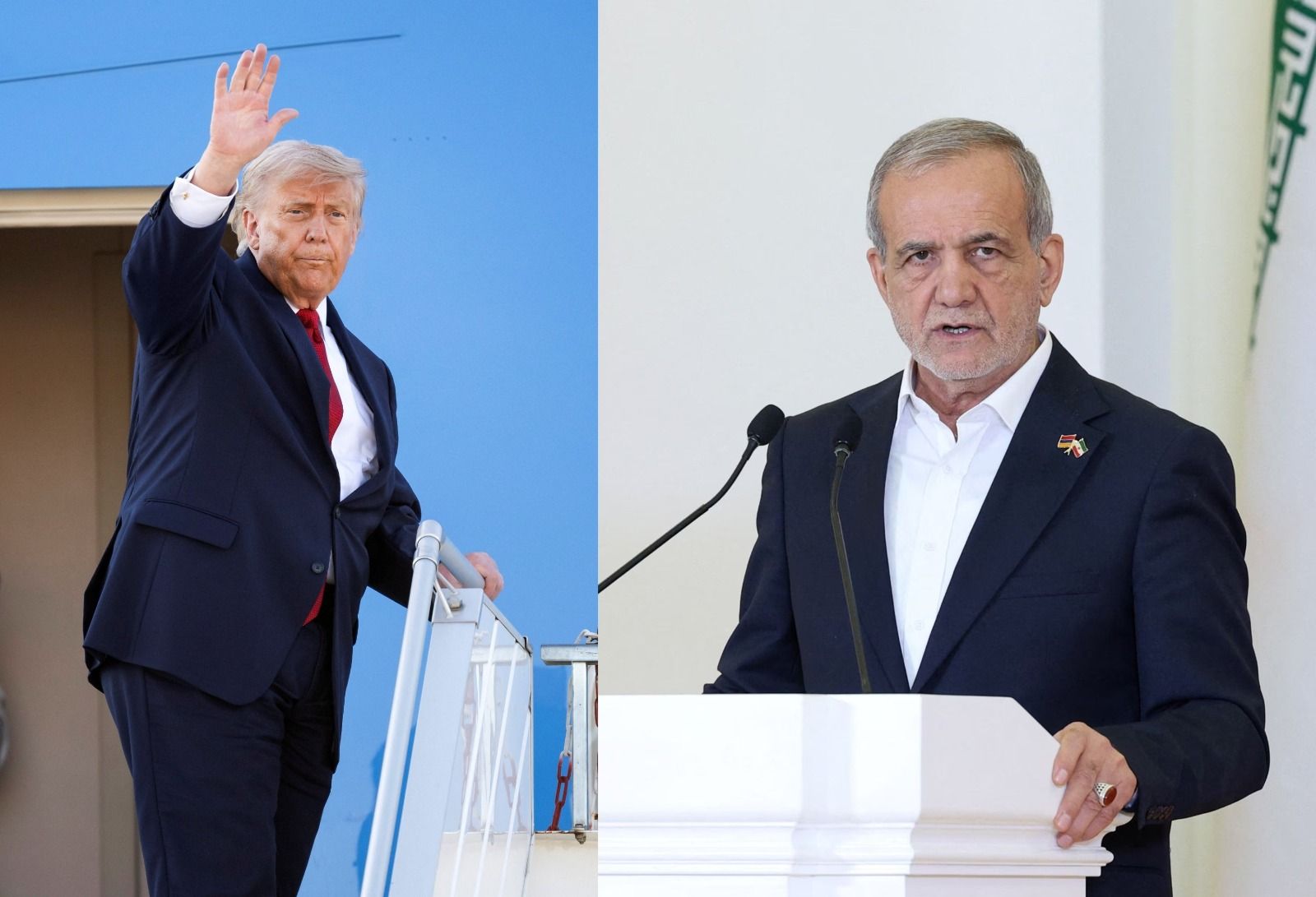 رویترز: ترامپ و پزشکیان تفاهم‌نامه پایان جنگ را امضا کردند