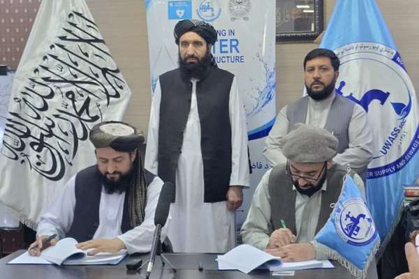 طالبانو کابل ښار ته د شاهوعروس بند د اوبو رسولو قرارداد له یوه کورني شرکت سره لاسلیک کړ