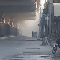 په پېښور کې د سرحدي ځواکونو مرکزي دفتر مخې ته چاودنه شوې ده