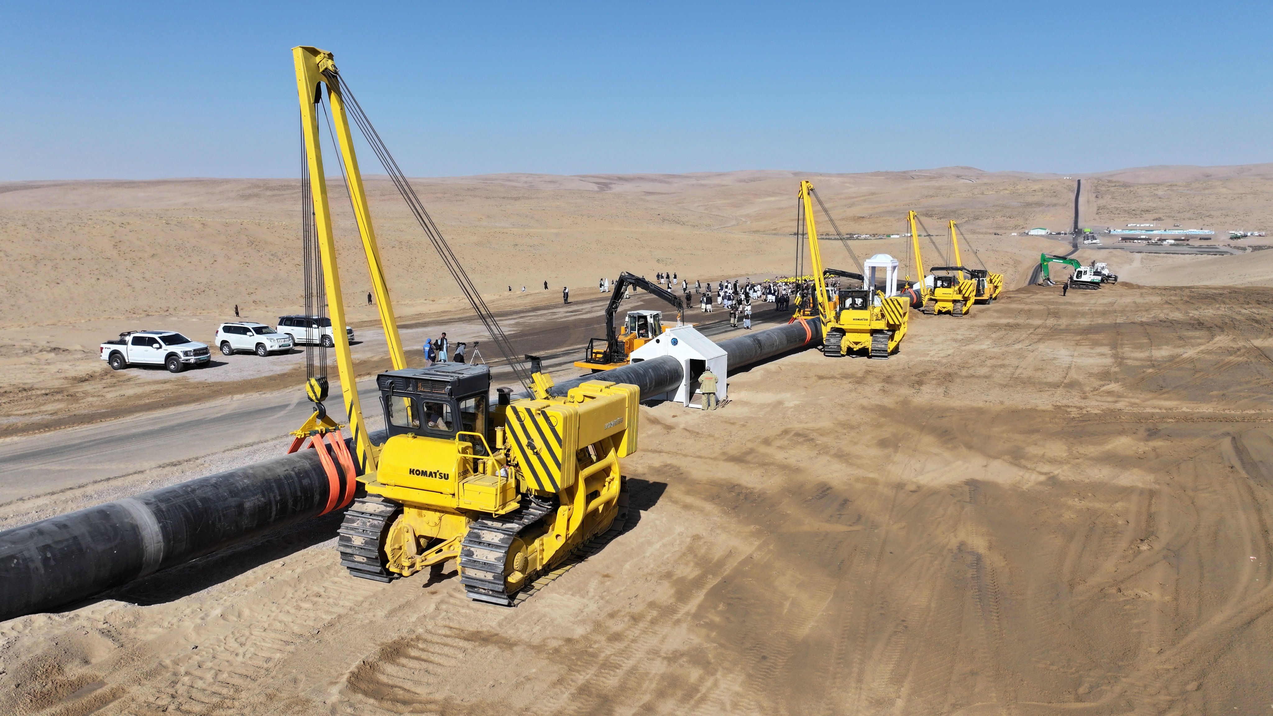 ترکمنستان وايي په یوه کال کې په افغانستان کې د ټاپي پروژې چارې بشپړوي