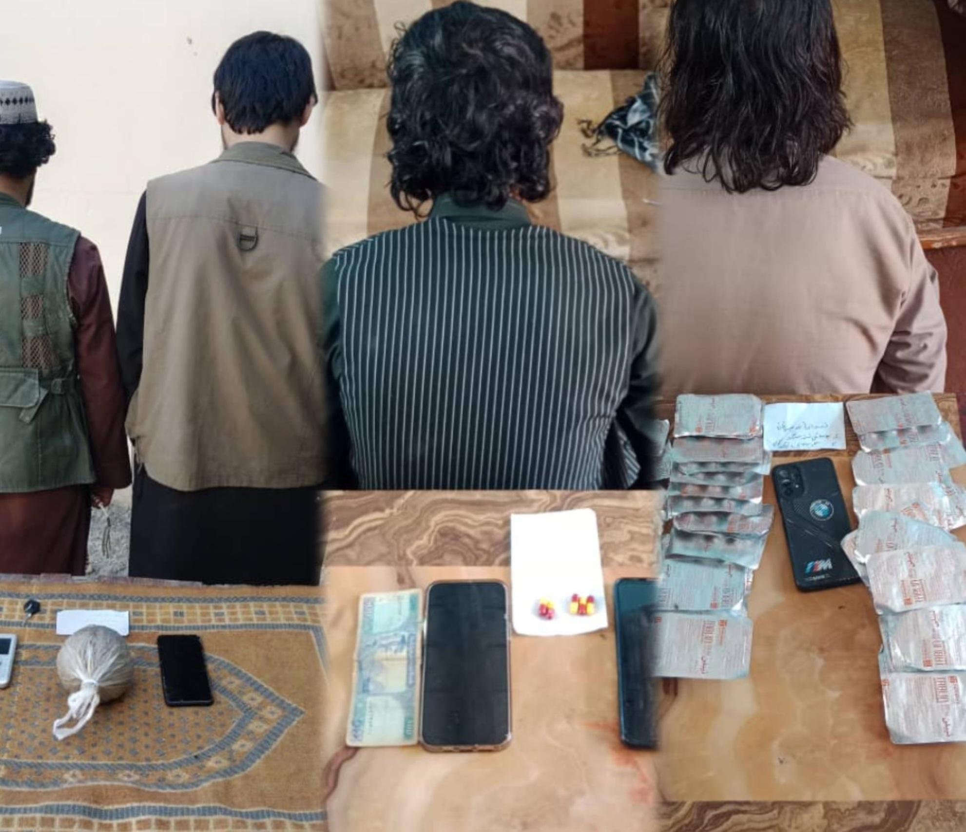 طالبانو په لغمان کې څلور تنه د نشه‌يي توکو د پلور په تور نیولي