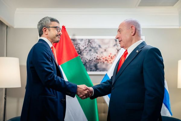 وزیر خارجه امارات در دیدار با نتانیاهو خواستار پایان فوری جنگ غزه شد