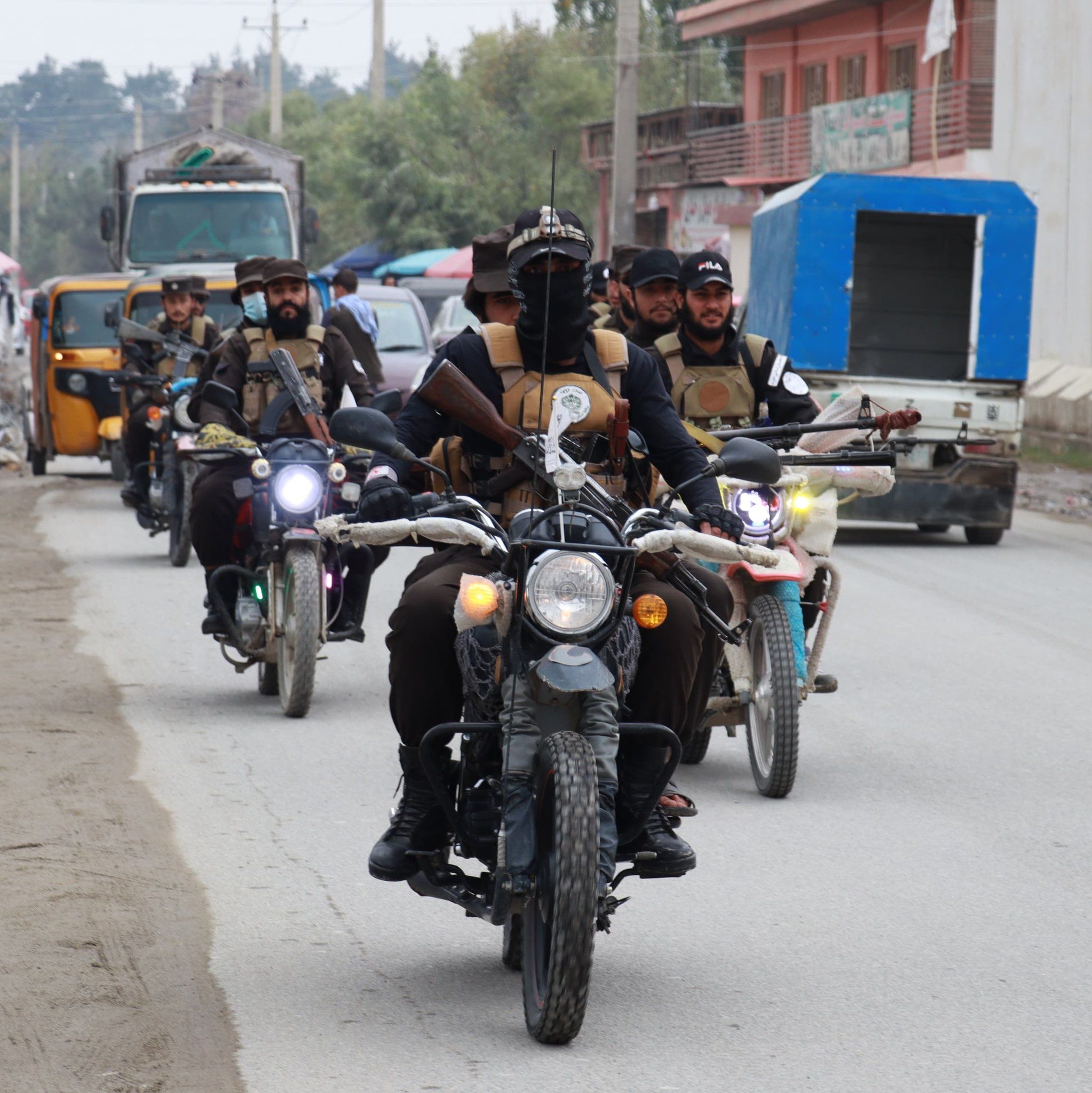 پولیس طالبان در بغلان گزمه سیار با موترسایکل را آغاز کرد