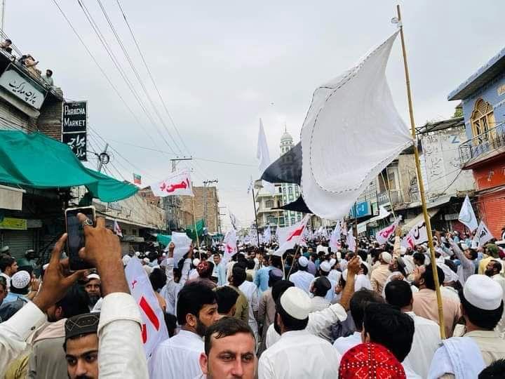 تظاهرات «ضد جنگ» در ایالت خیبرپختونخوای پاکستان به خشونت کشیده شد