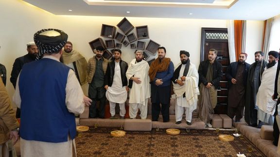 د افغان کرېکټ بورډ مشرتابه او ځیني لوبغاړي د خلیل الرحمن حقاني د فاتحې لپاره پکتیا ته تللي