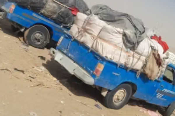 هلمند: ضبط أكثر من 28 طناً من البضائع المهربة واعتقال 22 شخصاً