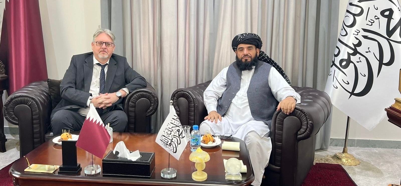 د طالبانو او فرانسې استازي د افغانستان پر وضعیت او سیاسي اړیکو غږېدلي