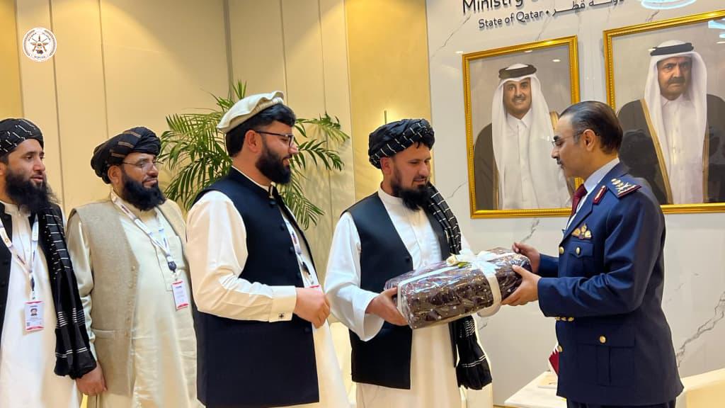 د طالبانو لوی درستیز له خپل قطري سیال سره د دوه‌اړخیزو پوځي اړیکو پر پراختیا خبرې کړې دي