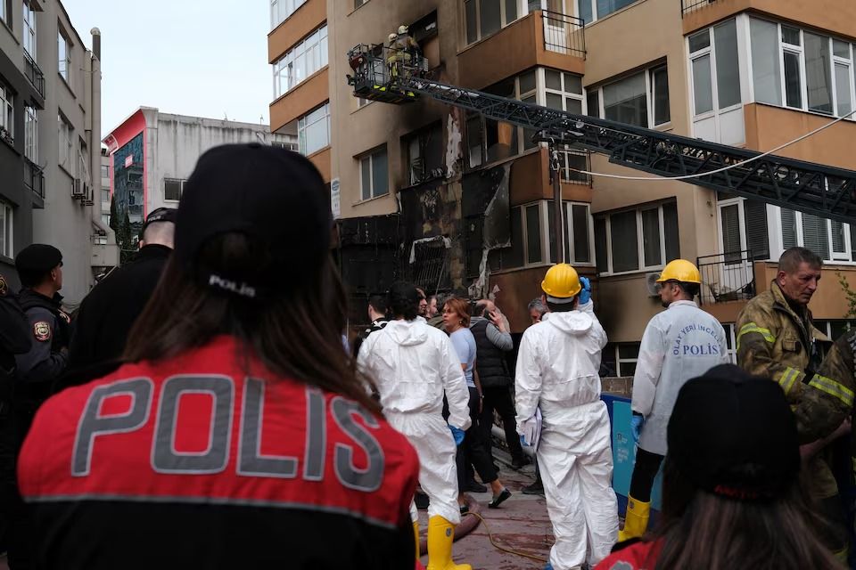 دستکم ۲۹ نفر در آتش‌سوزی در یک کلوپ‌شبانه در ترکیه کشته شدند