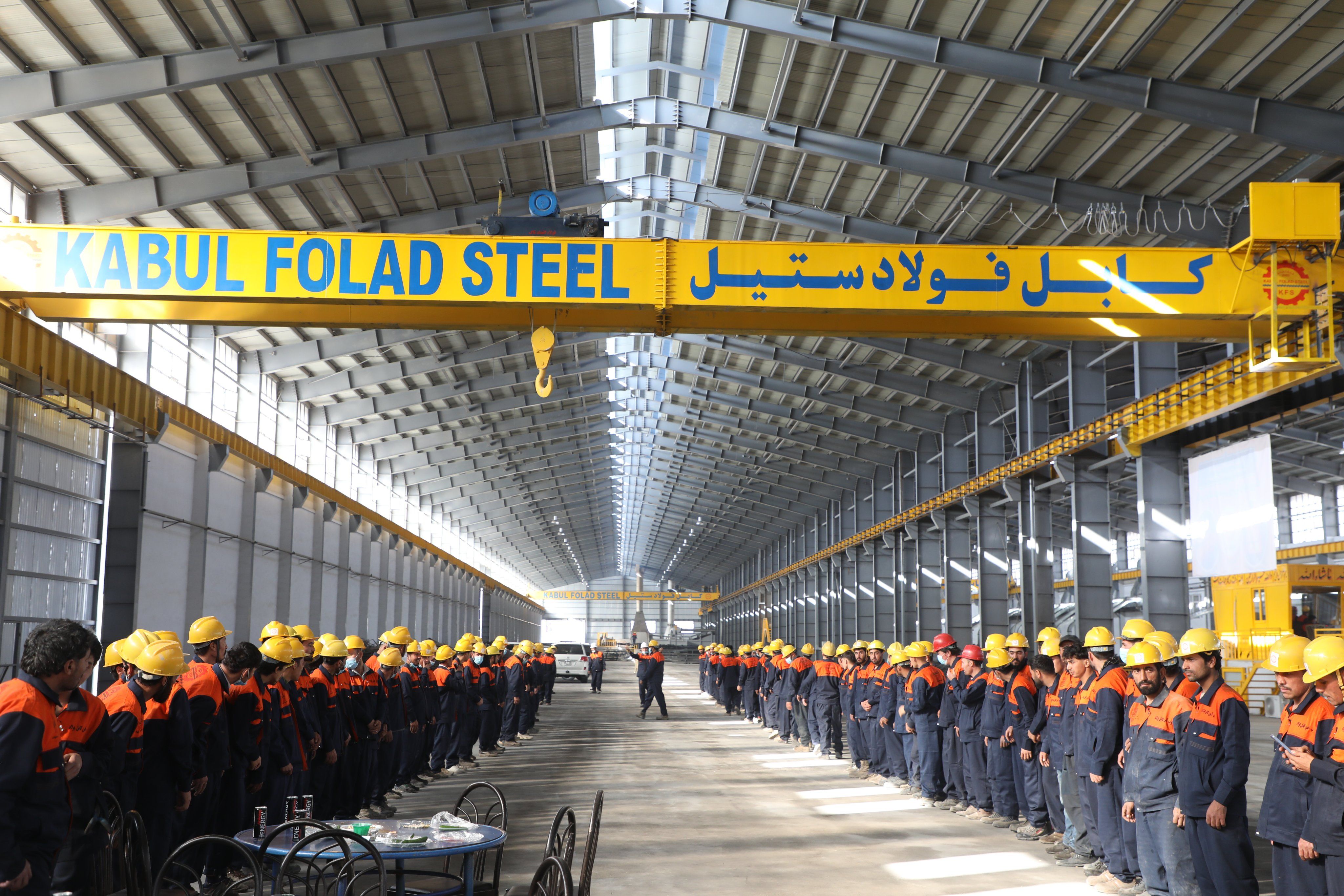 په هرات کې د اوسپنې ويلې کولو یوې فابريکې دويم فاز پرانيستل شوی