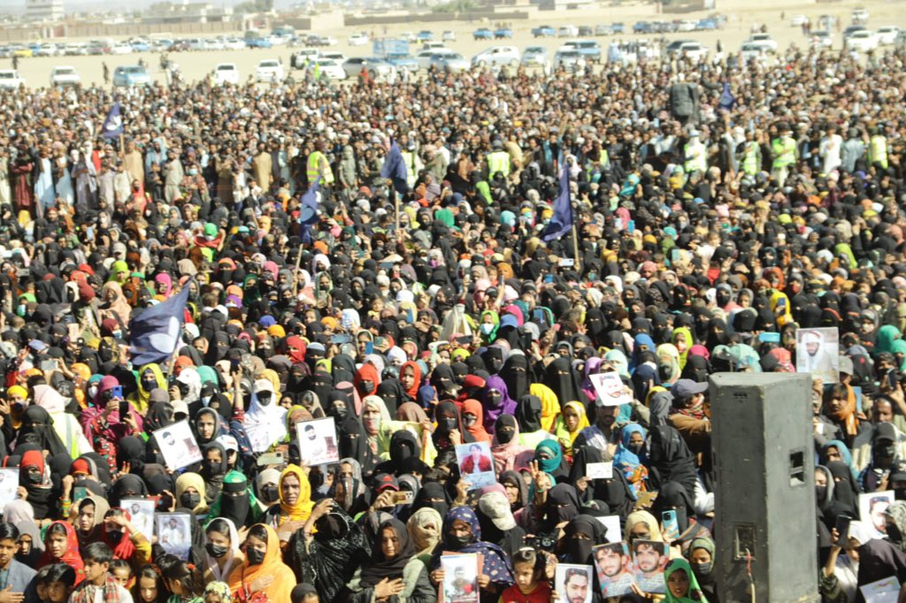 اعتراض مدنی بلوچ‌ها تحت رهبری ماهرنگ بلوچ