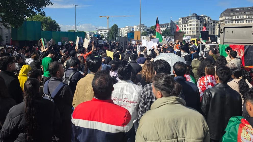 شرطة هامبورغ تؤكد مشاركة مئات الأشخاص في مظاهرة ضد حركة طالبان
