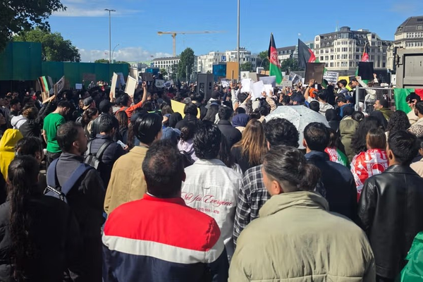 شرطة هامبورغ تؤكد مشاركة مئات الأشخاص في مظاهرة ضد حركة طالبان