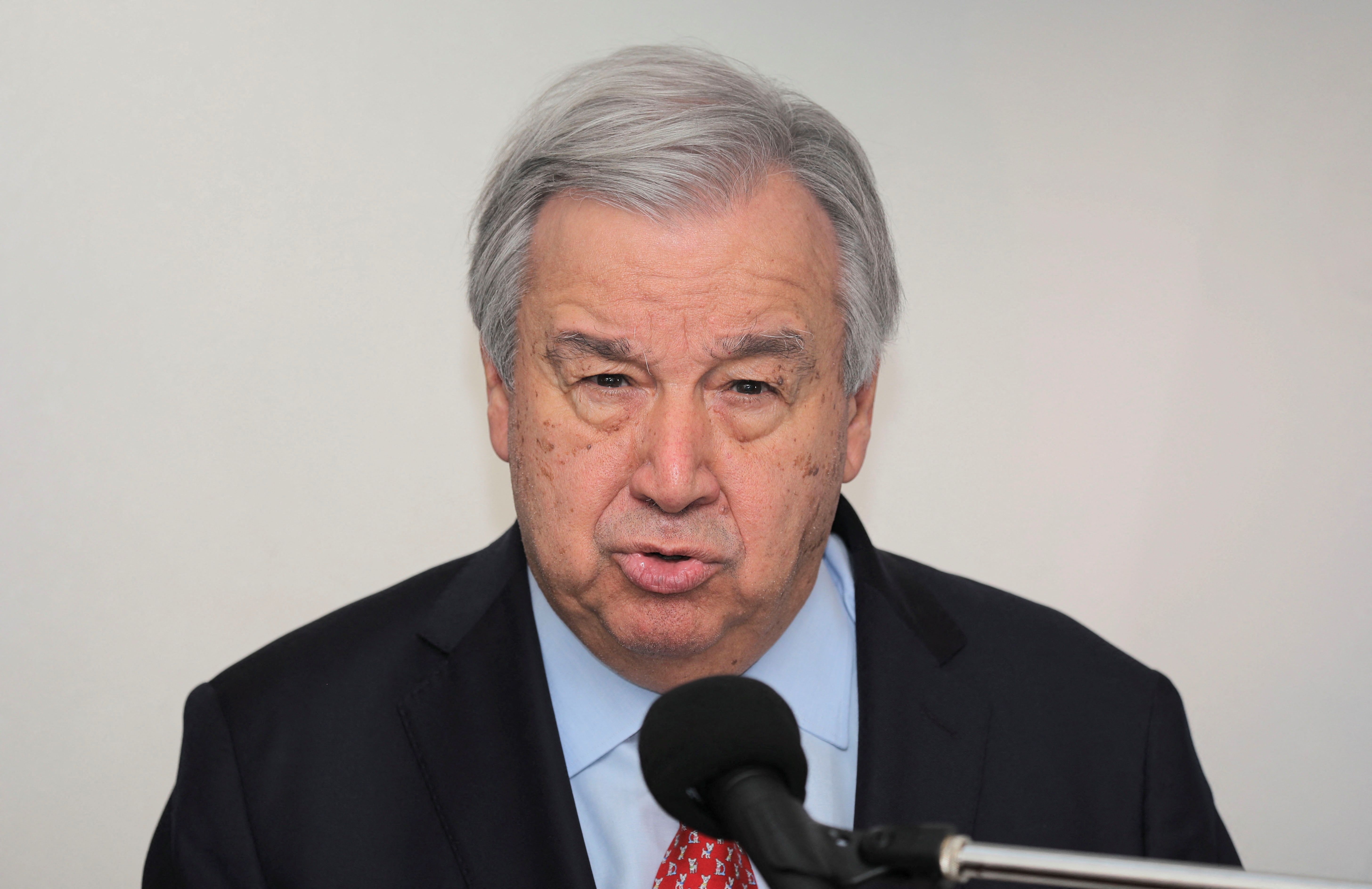 دبیرکل سازمان ملل از روسیه خواست که به قرارداد دریای سیاه برای صادرات غلات اوکراین بازگردد