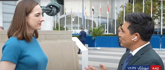 إليزابيث ستاكني تتحدث إلى أفغانستان انترناشیونال