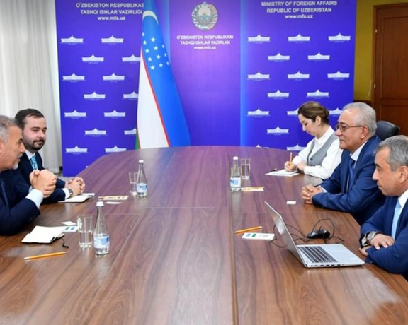 Representatives of Uzbekistan, USIP Discuss Formation of Negotiating Group on Afghanistan