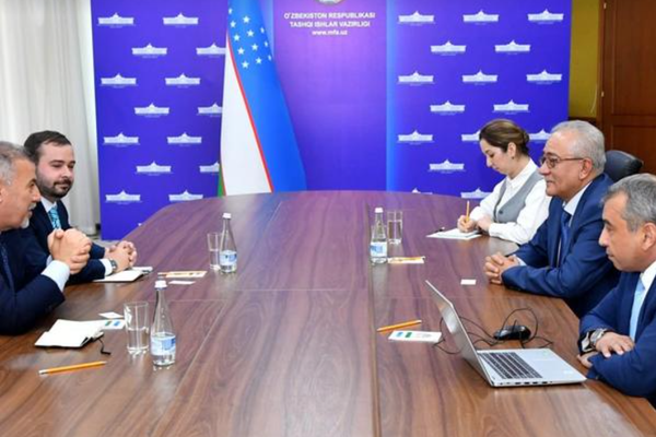 Representatives of Uzbekistan, USIP Discuss Formation of Negotiating Group on Afghanistan