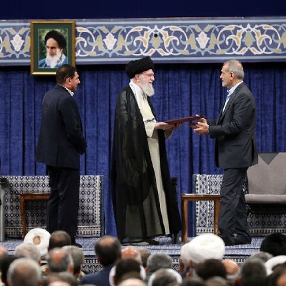 خامنهای پس از تنفیذ حکم پزشکیان: ارتباط با کشورهای اروپایی اولویت جمهوری اسلامی نیست